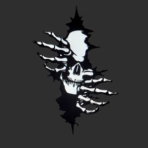 Breaking Through Skeleton Decal